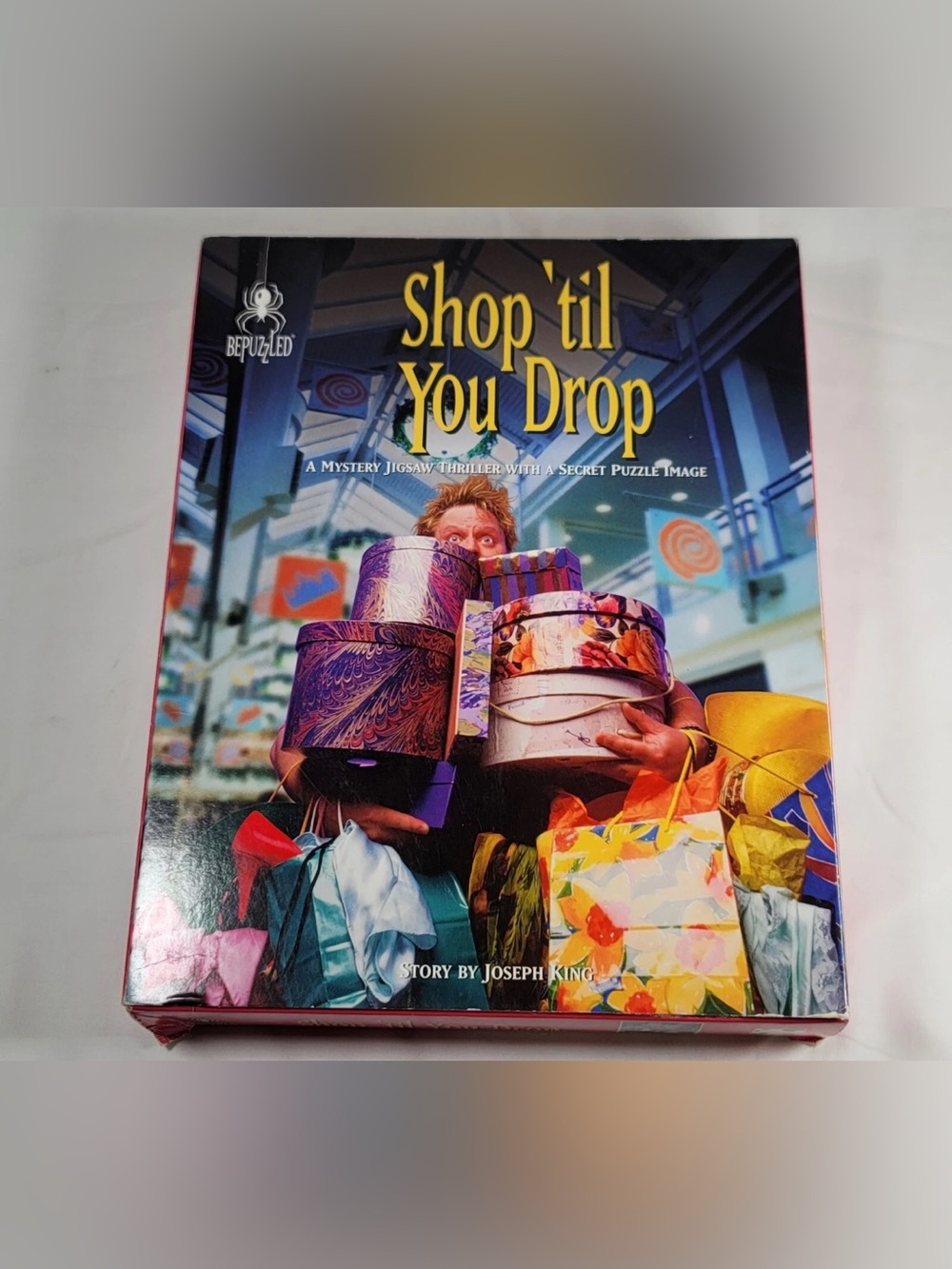 Vtg Be Puzzled Shop Til' You Drop Mystery Puzzle Game New Sealed